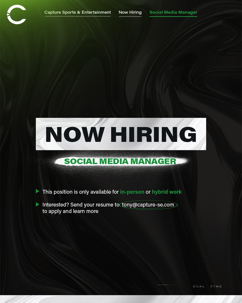 Capture Sports & Entertainment tweet media