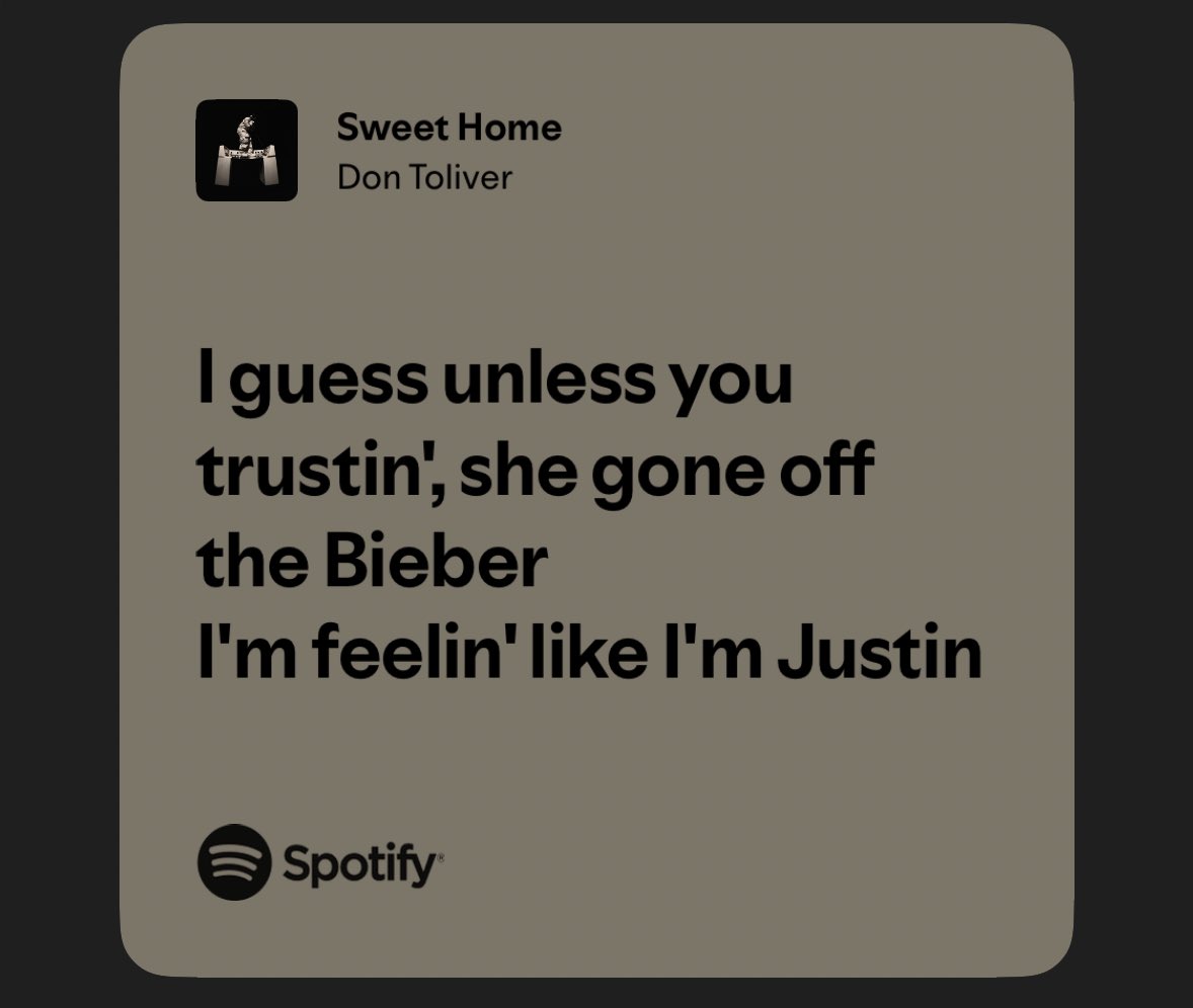 sweet home by don toliver is such a banger