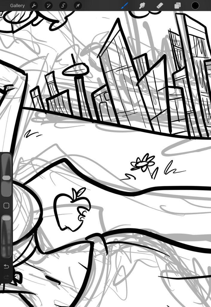 MetaVixensNFT's tweet image. New Vixen artwork in the making ✏️ 🧪 

@Procreate