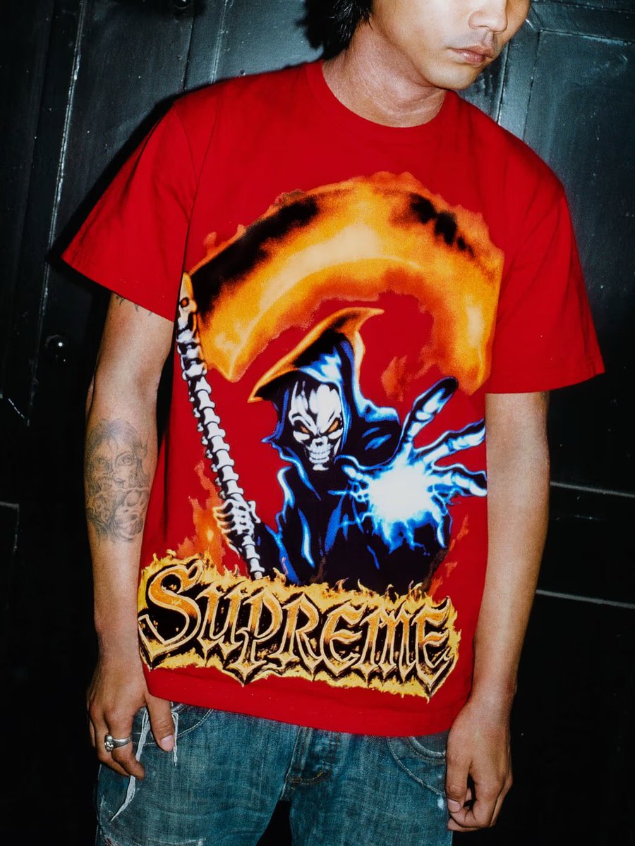 Supreme Grim Reaper Tee by Art Dealer 💀 Art Dealer（本名：Jung