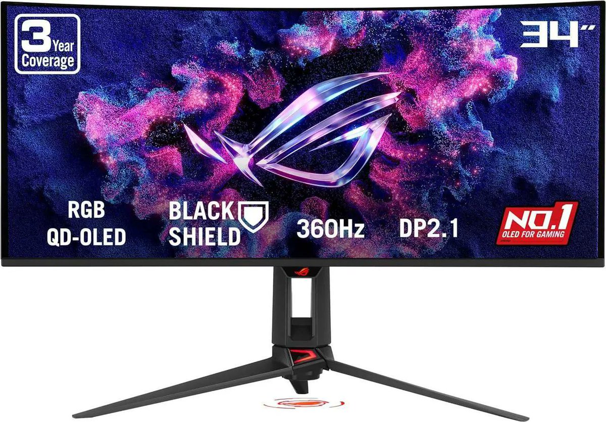 NowInStock's tweet image. #ad #computers #monitors #gaming

11:04 - ASUS Monitors: 34" ROG SWIFT PG34WCDN now available for Preorder for $1299.99 here at Newegg: NowInStock.net/getw90671/
