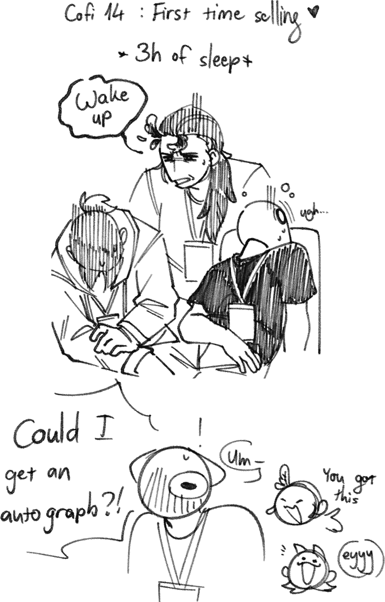 ClacyYe's tweet image. Things that happen in COFI 14, I forgot to post them but here they are now ahaaaaaa. Honestly still a super fun time I ever had for my first con, i was quite literally trying to stay awake at all times.

#cofi14