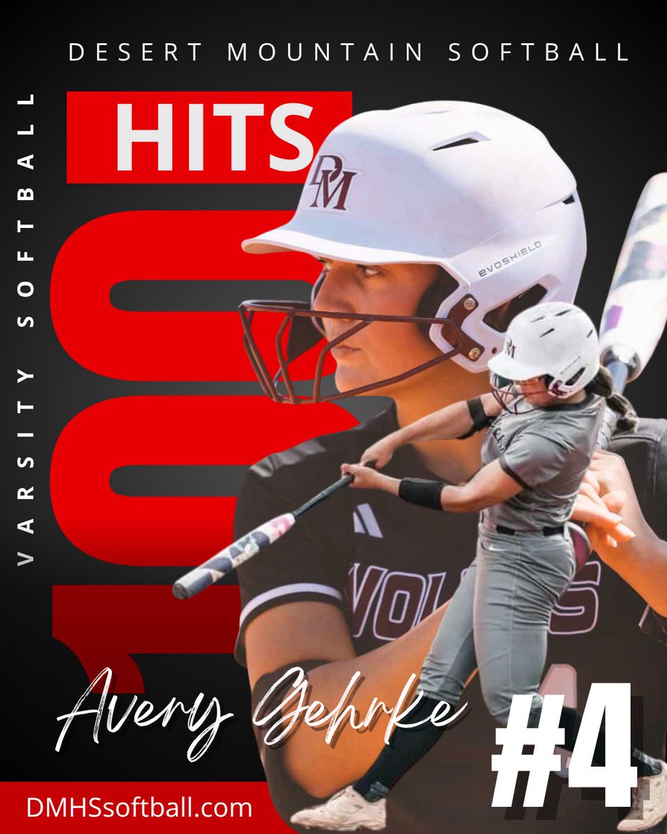 DMHSSoftball's tweet image. 💯 100 CAREER HITS… and counting.

Avery Gehrke reaches a huge milestone and doesn’t stop there—adding hit #101 in the same game vs Chaparral. 🐺🔥

Consistency. Speed. Impact.

#DMWolves #100HitsClub #GameChanger #SoftballLife