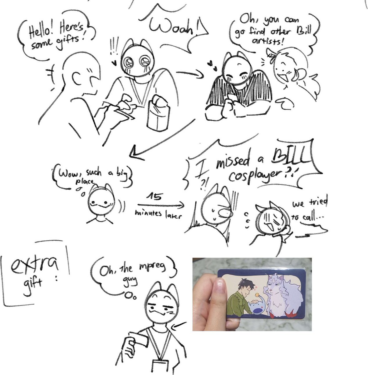 ClacyYe's tweet image. Things that happen in COFI 14, I forgot to post them but here they are now ahaaaaaa. Honestly still a super fun time I ever had for my first con, i was quite literally trying to stay awake at all times.

#cofi14