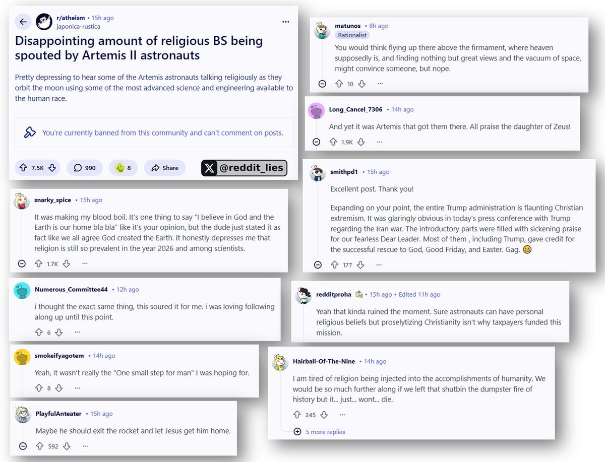 Reddit Atheists are furious today