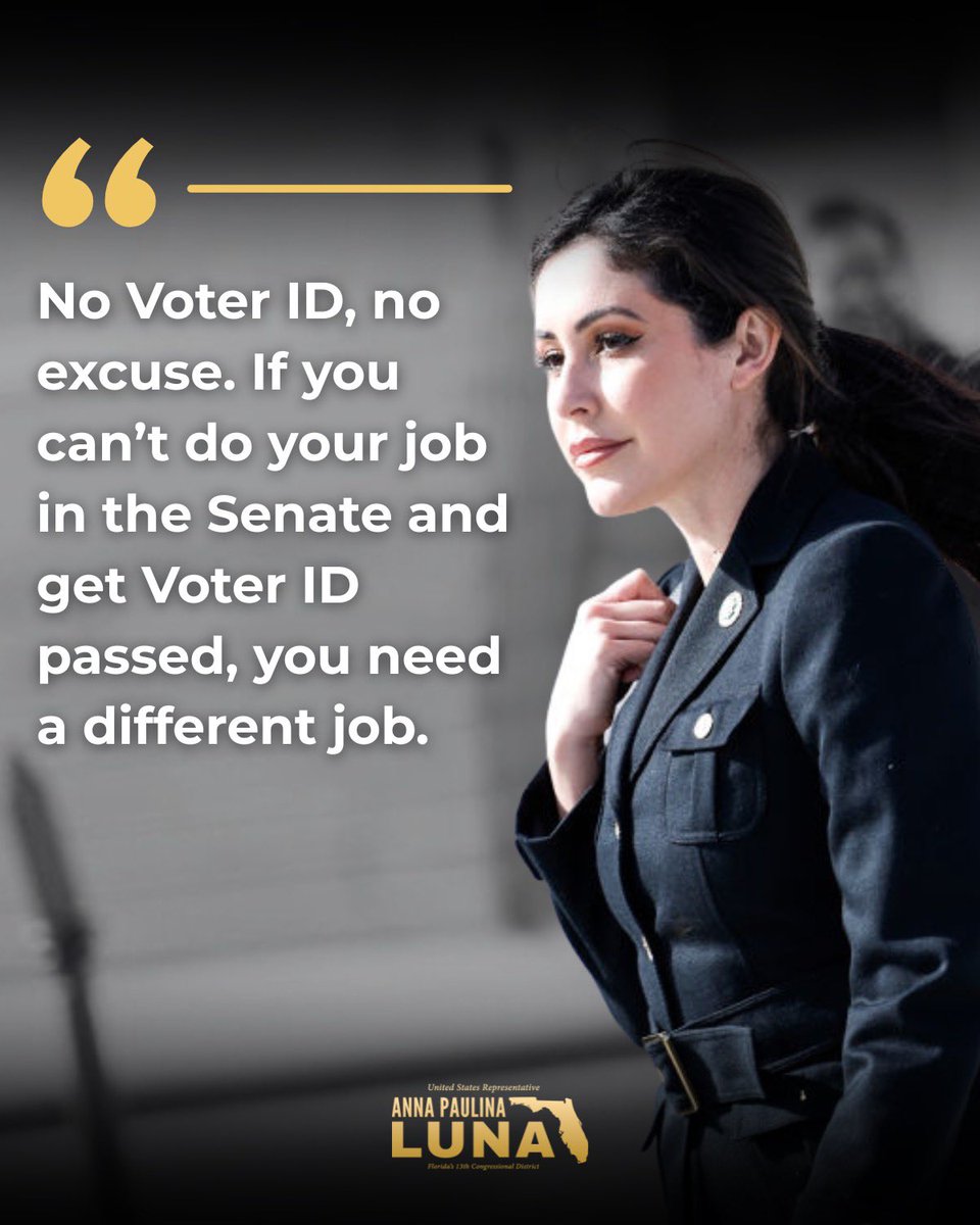Rep. Anna Paulina Luna tweet media