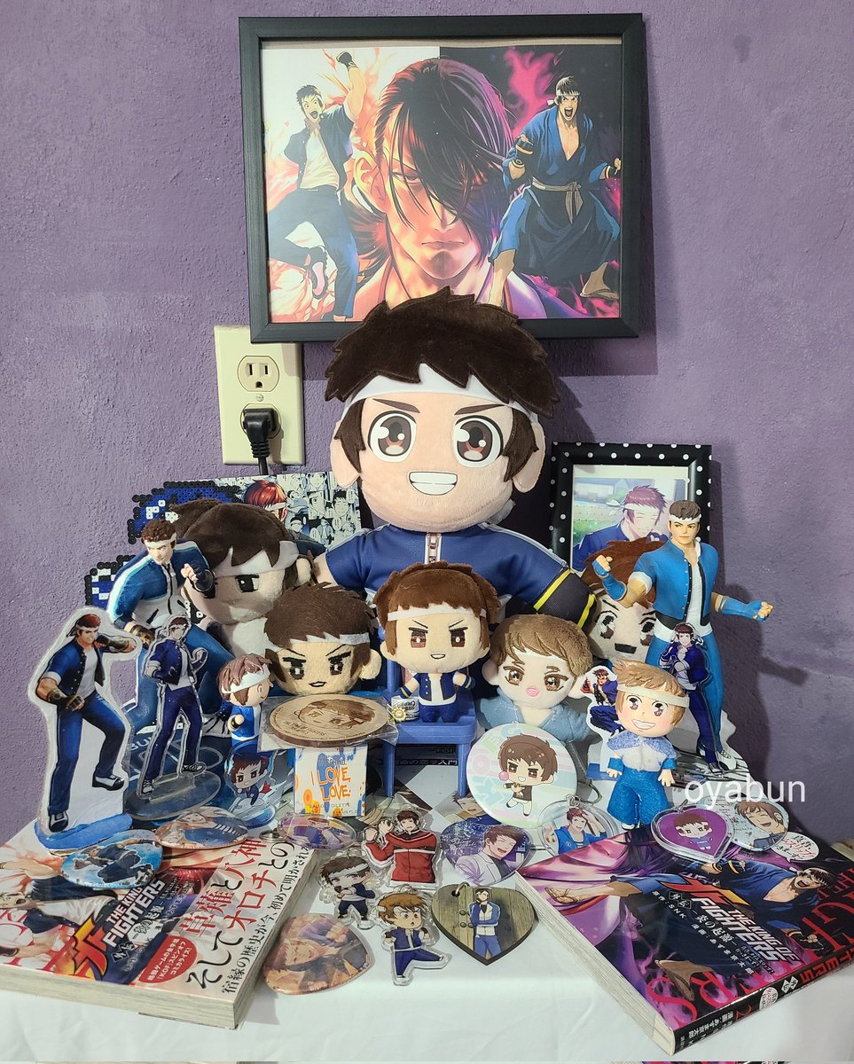 OyabunArt's tweet image. 今日は日本で私の愛するシンゴの誕生日です！あなたはいつまでも私の一番好きな男の子です。こんな素敵なキャラクターを生み出してくれたSNKに感謝します。🩵🩵🎂🎉🎉🥳
#shingoweek2026 #shingoyabuki #矢吹慎吾 #kof #矢吹真吾生誕祭2026