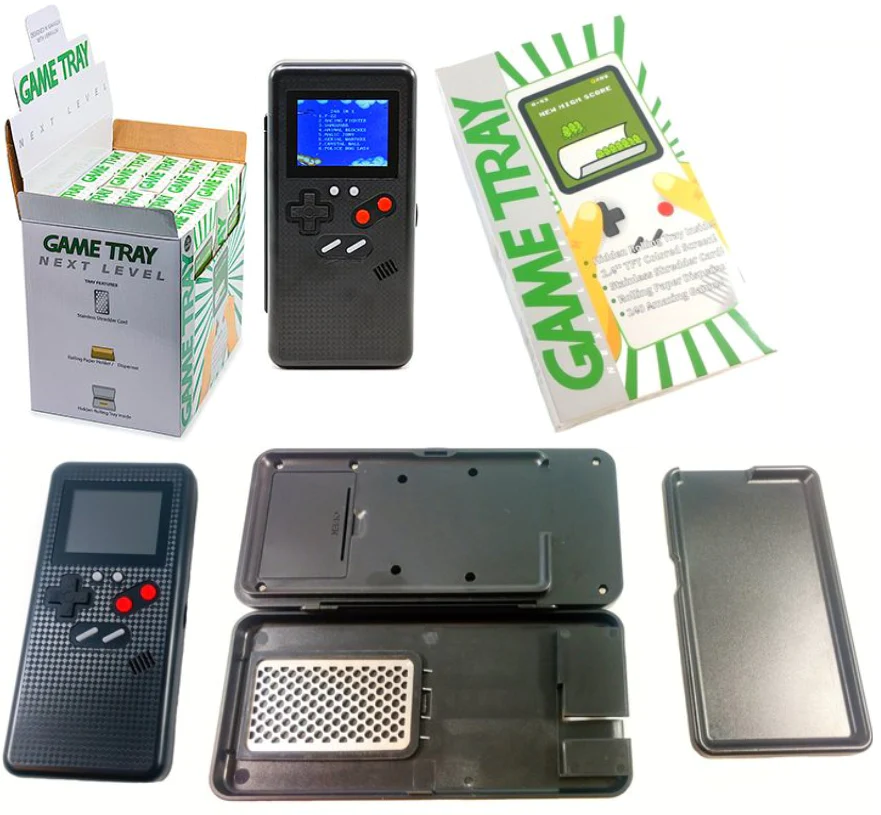 401_db's tweet image. Today's random choice from Unauthorizon!

Brand: unknown 
Name: NEXT LEVEL GAME TRAY 
Model: unknown
Region: USA

#Famicom/#NES based handheld, released by unknown supplier.

unauthorizon.org/record/recgIsA…

#famiclone #bootlegconsole #retrogame