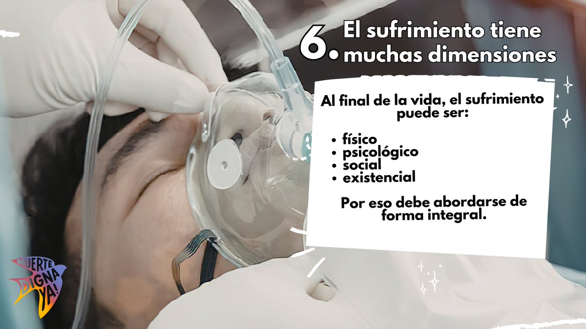 MuerteDignaYa's tweet photo. Esto implica escuchar, acompañar y respetar la voluntad de las personas, incluso en el final de la vida.

Hablar de #MuerteDignayYa también es hablar de un sistema de salud más humano, más justo y más cercano.

La dignidad no termina la vida. https://t.co/myRxviNVuu