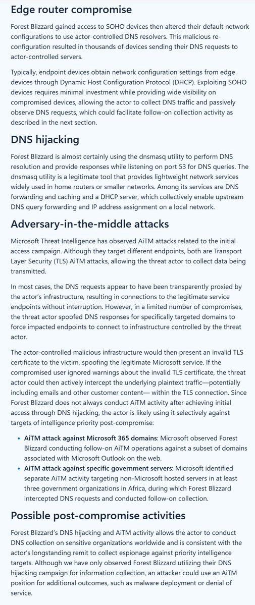 blackorbird's tweet image. SOHO router compromise leads to DNS hijacking and adversary-in-the-middle attacks #APT28
#dnsmasq