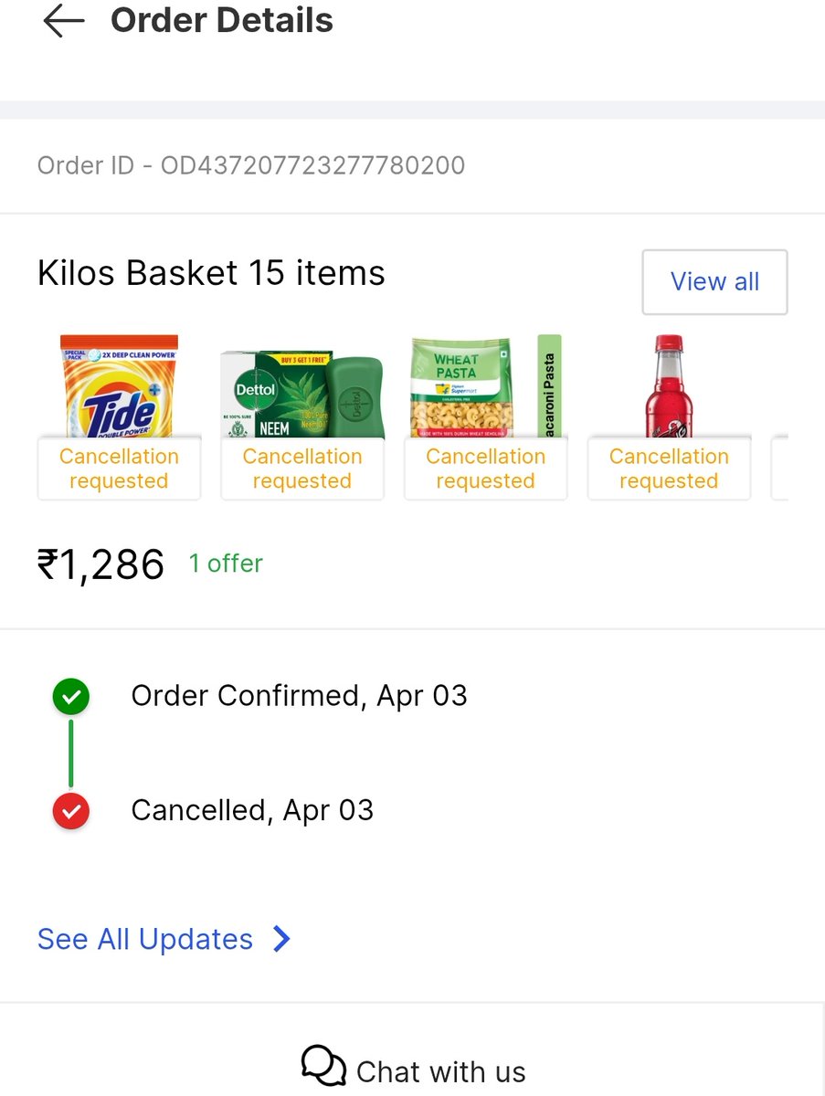 Joginathsahoo3's tweet photo. Placed an order, got it confirmed, and then iam cancelled the same day — and still no proper resolution from support. They didn't provide my refund.Really frustrating experience
Hoping for better service and quicker problem solving next time. #Flipkart @flipkartsupport @Flipkart https://t.co/cWf9OpdyWx