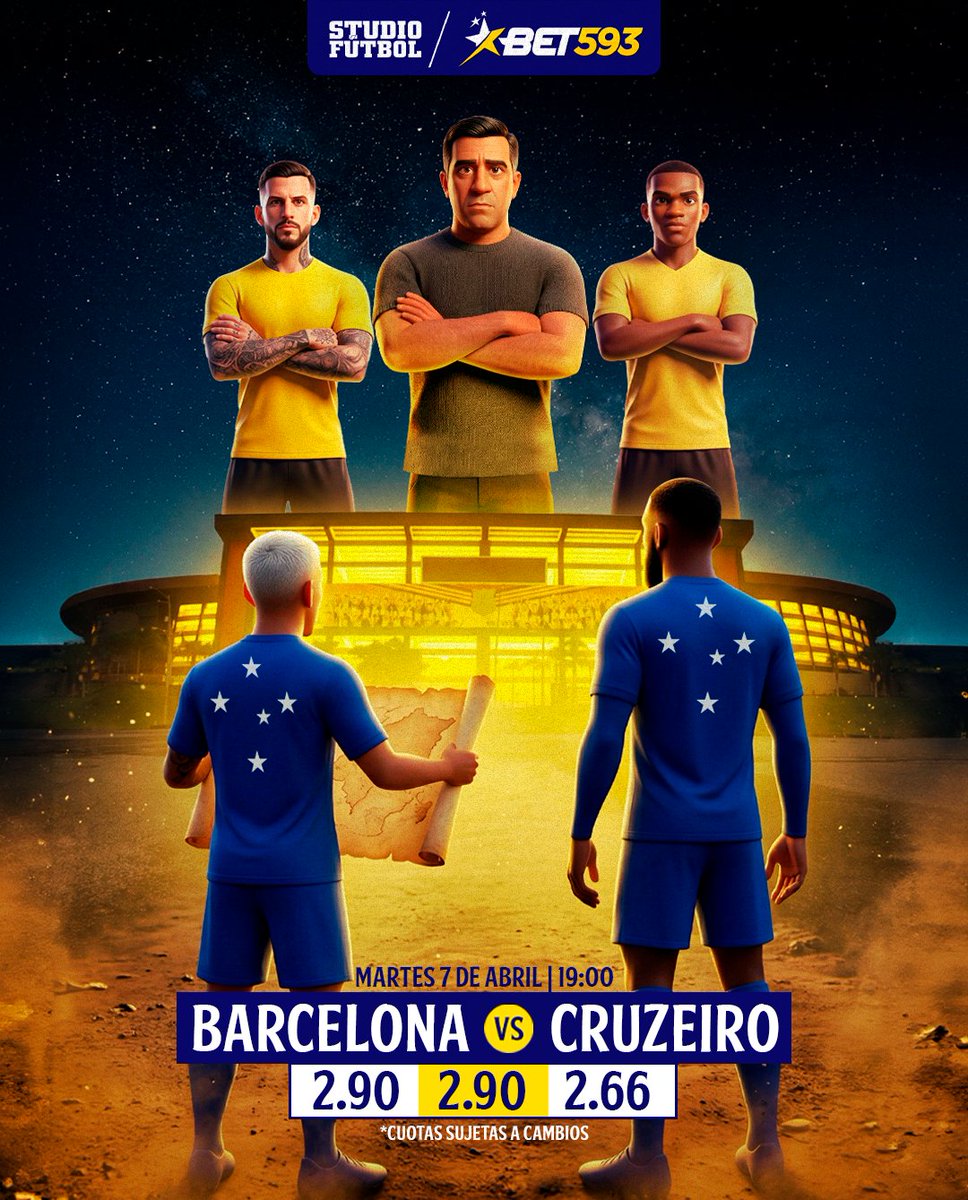 StudioFutbol's tweet image. 🟡🆚🔵 ¡EL ÍDOLO COMIENZA SU TRAVESÍA EN LA FASE DE GRUPOS EN LA LIBERTADORES!

Presentado por @bet593 #BET593 #GanoConBET593 #BET593EsDeEcuatorianos