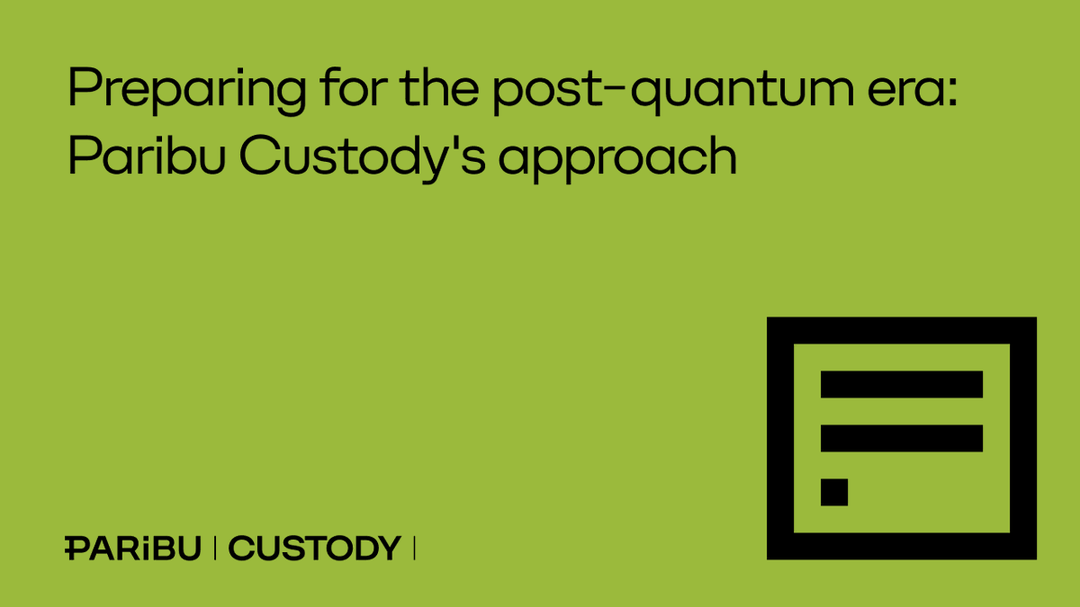 Paribu Custody tweet media