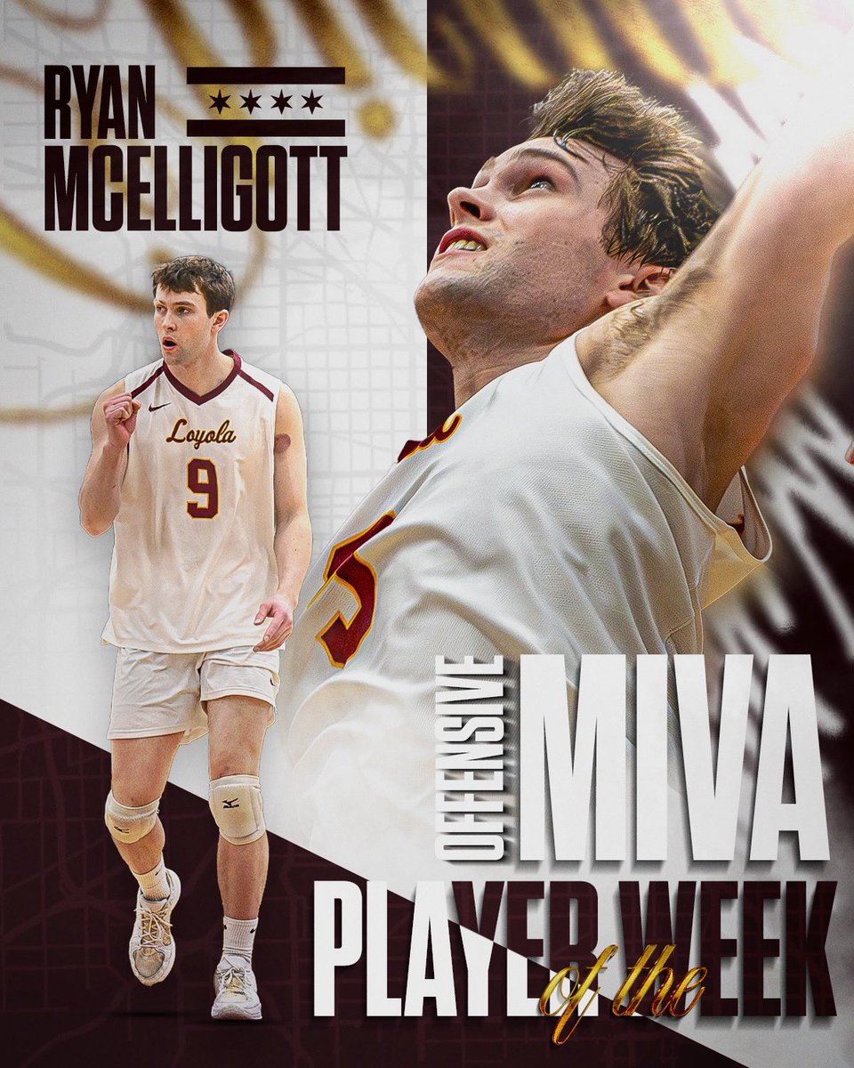 Loyola Men's Volleyball tweet media