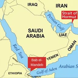 As of one hour ago, Iran has threatened to shut down the Bab el-Mandeb Strait.

The results of this action would be absolutely catastrophic and be the catalyst for WTI and Crude oil going to 120+.

Moreso than Kharg island and even the Strait of Hormuz, this will be in the