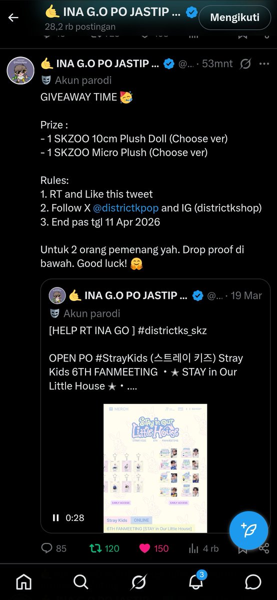 percyveall's tweet photo. @districtkpop sudahh kesekian kali mengikuti GA. wml🙇🏻‍♀️ https://t.co/1L0Rkoci2j