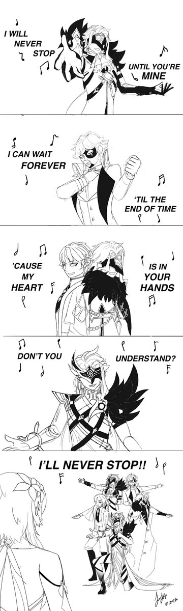 sarstar98's tweet image. Day 2 - Segments

Was feeling EXTRA whimsical and wasn't sure of fully committing, but seeing as the prompt was in Dottolumi Week I just decided to do it now.

Also this is one of my favourite songs!

I'll Never Stop - NSYNC

#DottolumiWeek2026 #dottolumi