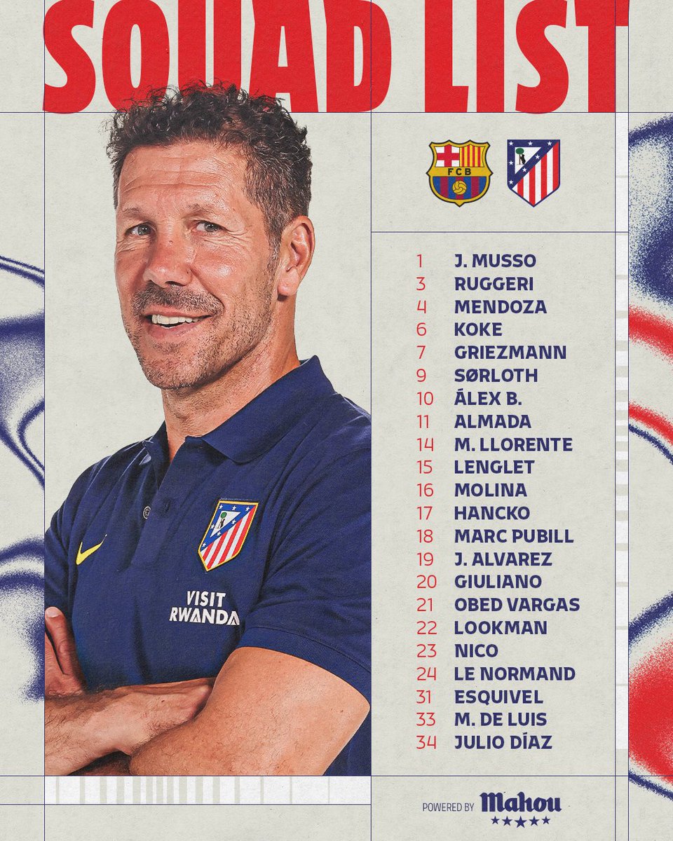 Atlético de Madrid tweet media