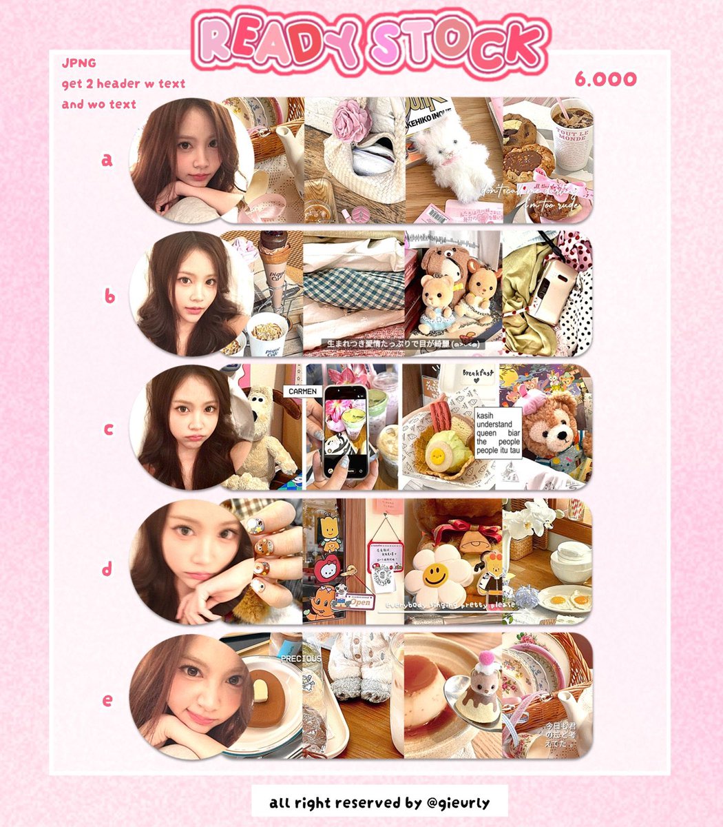 Aleeycats's tweet photo. @feonwonwoo carmen! avail yg b sama d yaa, dm ke @gieurly https://t.co/fzcNBtqtTX