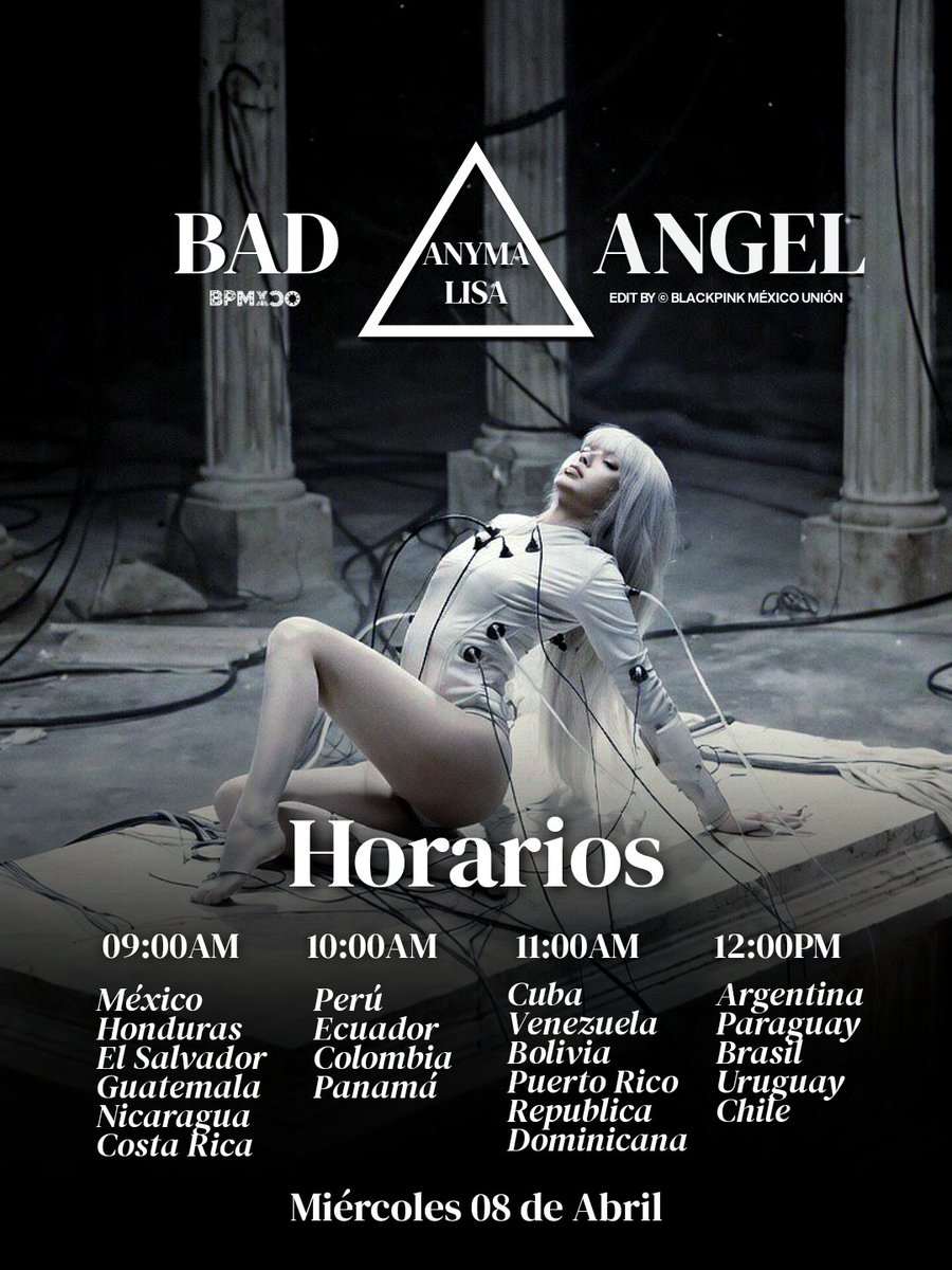 BLACKPINK MÉXICO UNIÓN tweet media