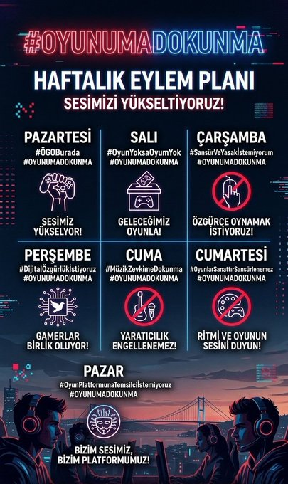 xenqwon's tweet photo. Haftalık taglar :)
#OyunYoksaOyumYok #OYUNUMADOKUNMA https://t.co/WKmxCfktLQ