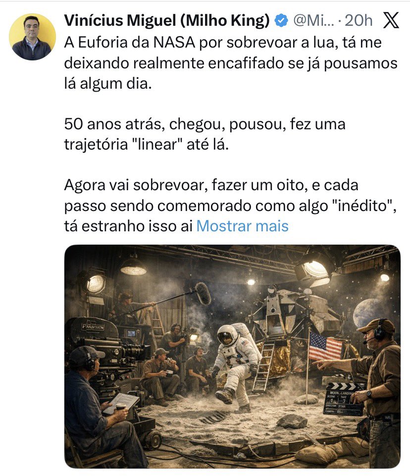 ProfBenvindo's tweet photo. A missão da Artemis ampliou a percepção do tamanho do abismo intelectual do Brasileiro em Ciências.
QI 83 é média ou terço superior? https://t.co/Kaj3w4n9Cv