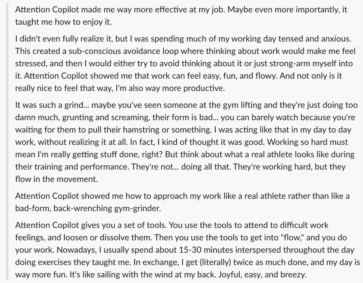 Attention Copilot tweet media