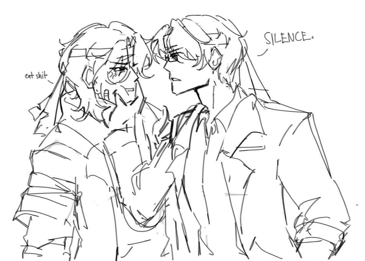 kirialtha's tweet image. Take my wifies slop #wifiesfanart #cloneship