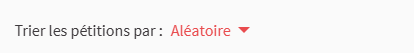 JeanLucZedong's tweet photo. le site de l'assemblée qui classe les petitions en ordre aléatoire des qu'on rentre sur le site ? https://t.co/fJfng82CCx