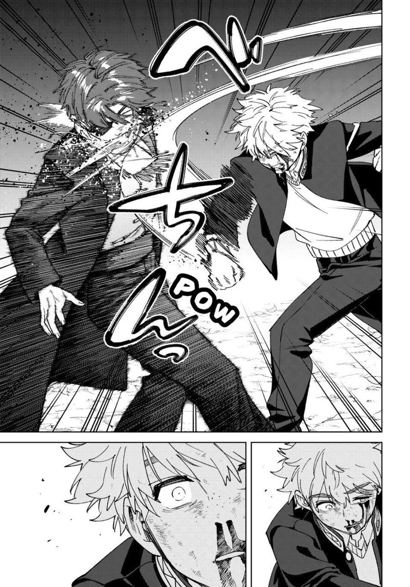 nekora_w's tweet image. Well deserved.
So fucking deserved.
The first person to actually lay a fist on Suo... I'm so proud of you👏
#WB211 #WINDBREAKER