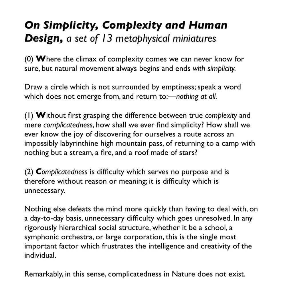 cliffcrego's tweet photo. On #Simplicity, #Complexity and Human #Design, a set of 13 metaphysical miniatures

pdf [60Kb] https://t.co/zIBVrkVs0O

Audio soundscape wav [89Mb] https://t.co/qXREJp1yKl

🌕 #Sun2Sound 🎵[my record label] #music #poetry #mathematics #RiotAtTheRITE https://t.co/6oJdUmLVjR