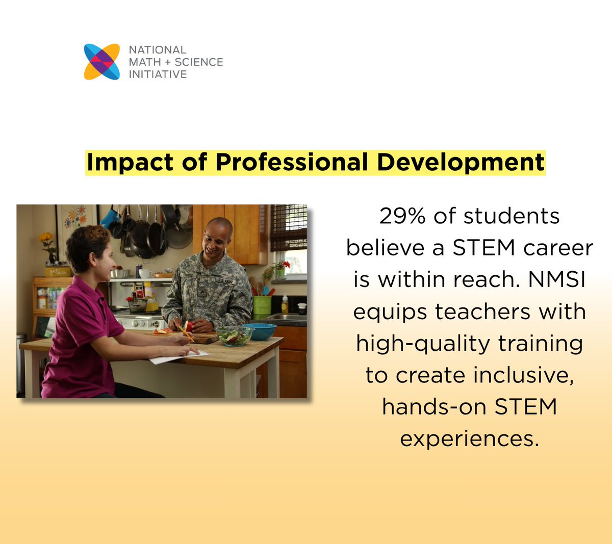 NMSI's tweet image. Are you ready to make a lasting impact in STEM education? By investing in teachers, you’re opening doors for every student. Learn how your organization can partner with NMSI to create meaningful change.  nms.org/blog/philanthr…

#WorkforceReadiness #STEMeducation #PD