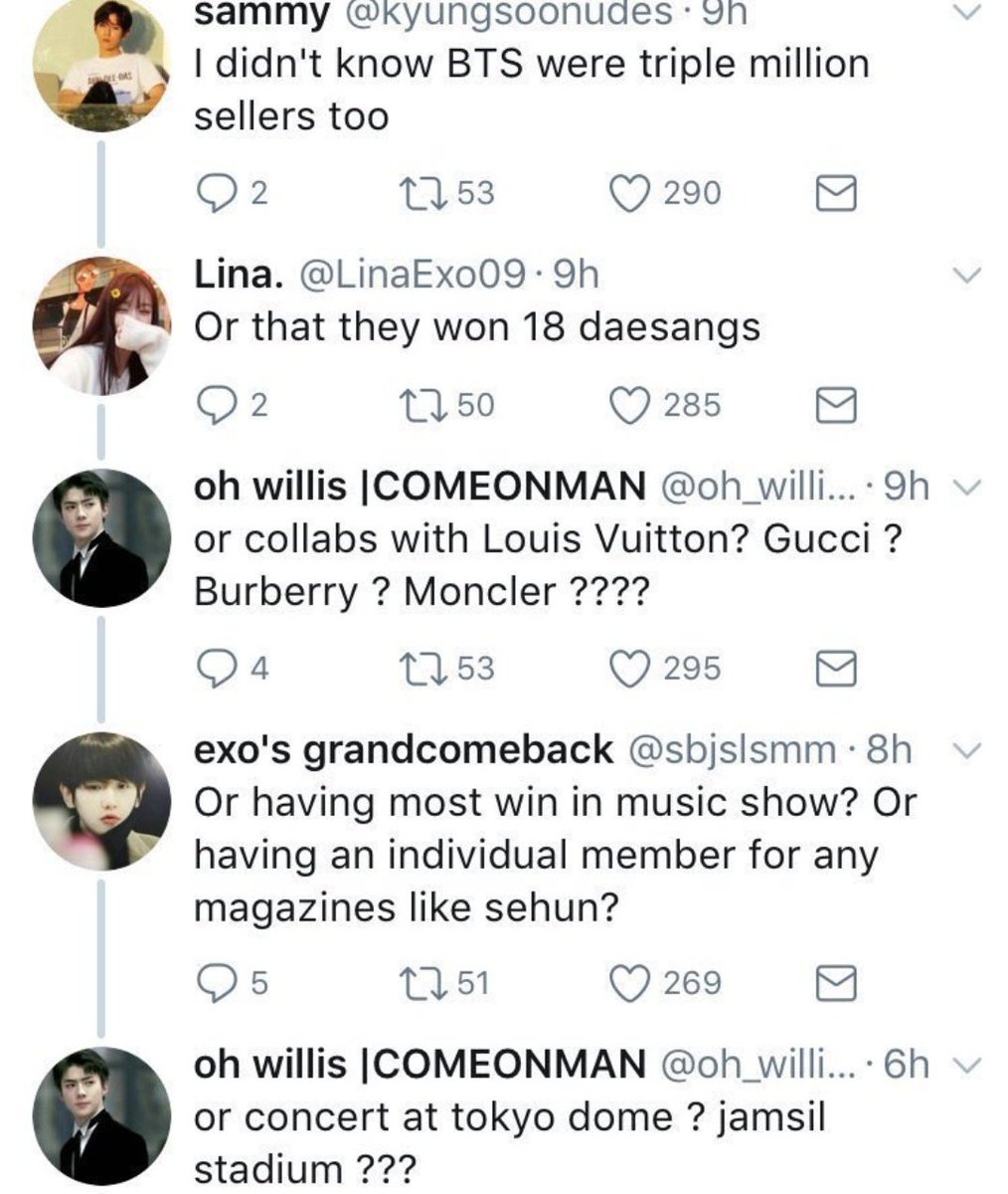 weywoy_'s tweet photo. @bbirong_haru bilang in tu SM stan terutama exol yg nyiptain no Daesang no opinion, standar visual, balapan views, https://t.co/Hsalry2GiV