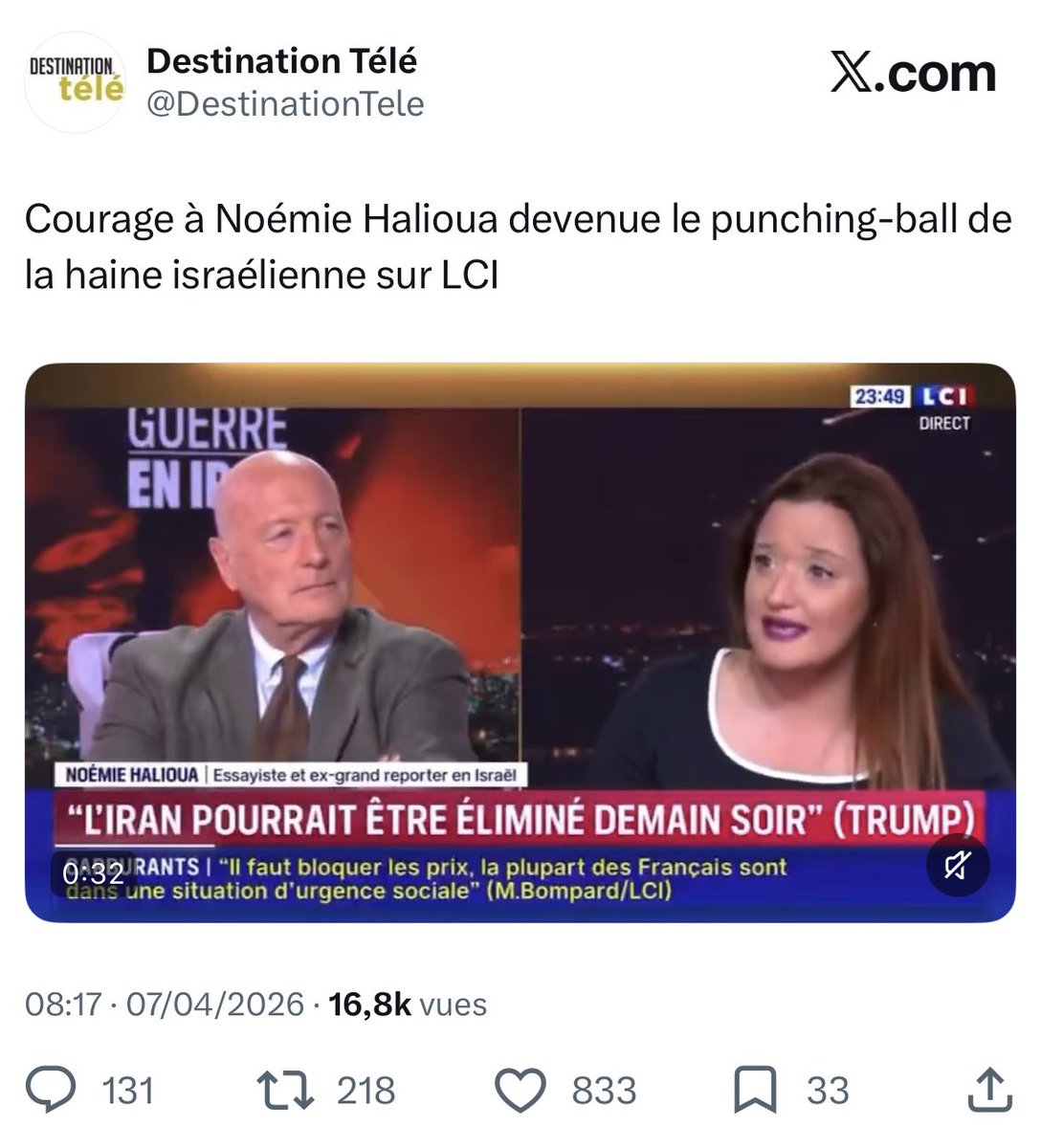 Destination Télé tweet media