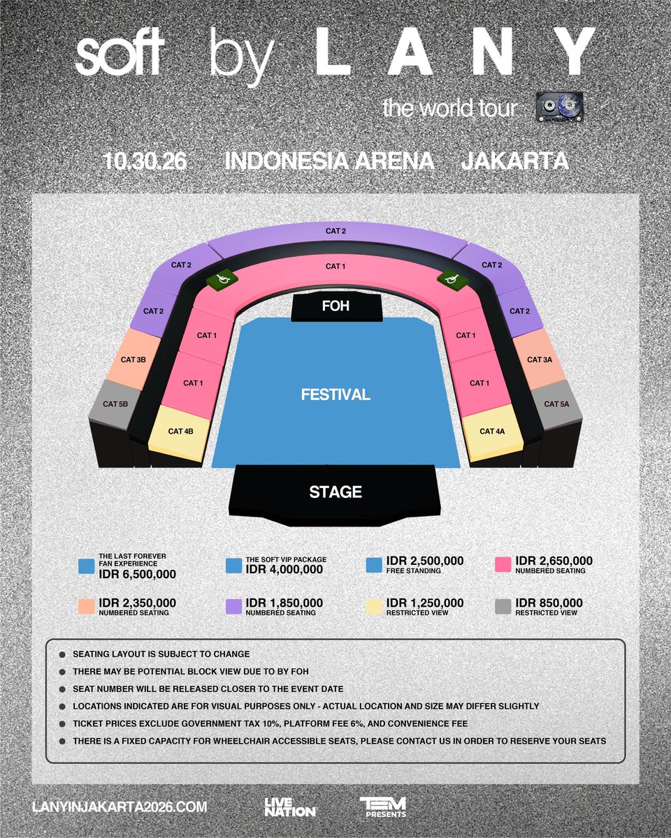 showbeom's tweet photo. guys ada yang mau jastip konser lany gaa? bareng sama aku jugaaa!

buka all kategori dan fee bisa dibicarakan yaa tenang aja masih masuk akal kokkk, 
slot terbatas ya tapii! https://t.co/2FGReHgI08