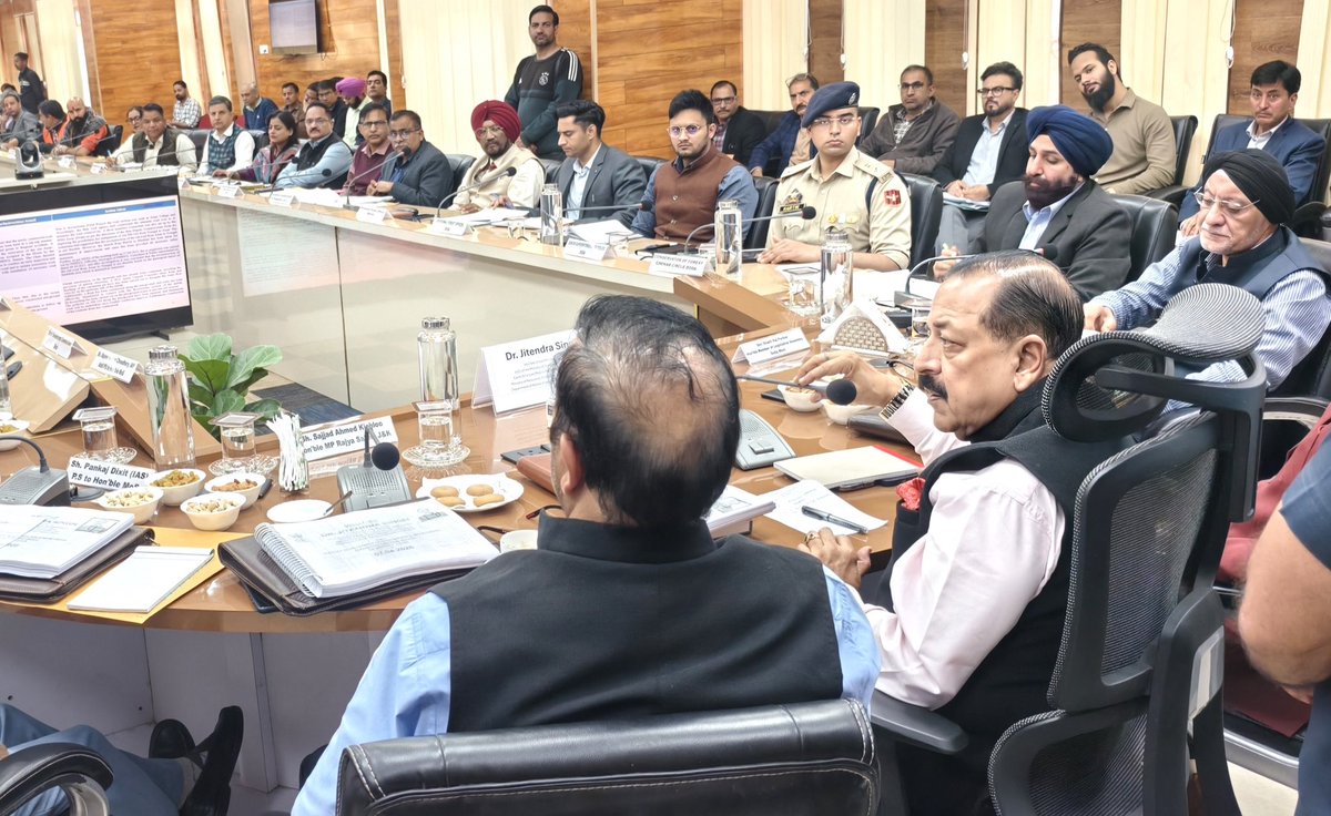 Dr Jitendra Singh tweet media