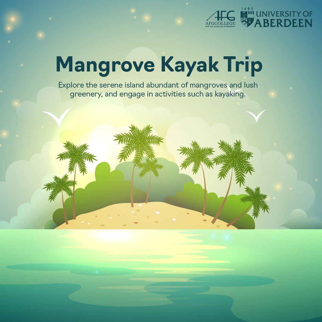 Join us for a Mangrove Kayak Trip to Purple Island, Al Khor.

This experience will offer students the opportunity to explore Qatar’s unique natural ecosystem, observe local wildlife, and take part in engaging activities such as kayaking and guided nature walks.

Students will