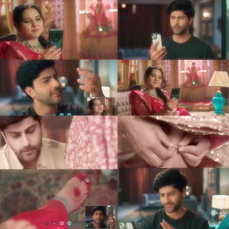 In love with this scene,
He was complaining that he has no memory of her🥺
But Vasu kept her payal inside his pillow, the same payal he made her wear it &amp; said, Iska ek hissa mere paas hai aur ek apke paas jab mein vapas aaungi aap mujhe yeh fir pehnayenge😭🤌🏻❤️
#Vasudha #VasuDev