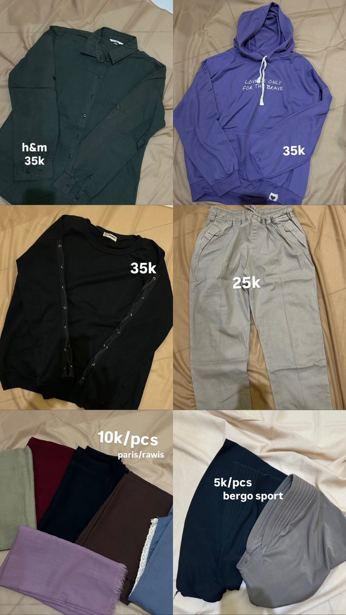 waitingyouW's tweet image. PRELOVED BAJU📍

‼️preloved baju-baju pemakaian pribadi, masi bagus, layak pakai, baru beberapa kali pakai dan ada yang belum sama sekali😊🤏🏻
 
- for detail boleh dm yawww🤗

📍serang
Co via 🍊// COD serang, banten

#wts #preloved #prelovedbaju #wtb #zonauang