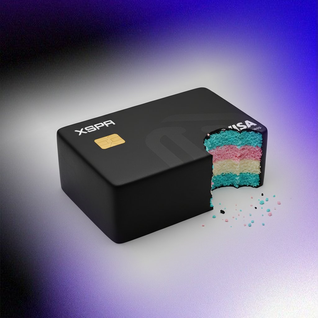 XSPA_ai's tweet image. We turned the @XSPA_ai Card into cake… and honestly it’s the most accurate thing we’ve ever done 
One bite = endless layers of benefits.
Who’s craving their own slice?

Drop a 🎂 below if you want one!

#CryptoInnovation #CryptoAlpha #CryptoPayments