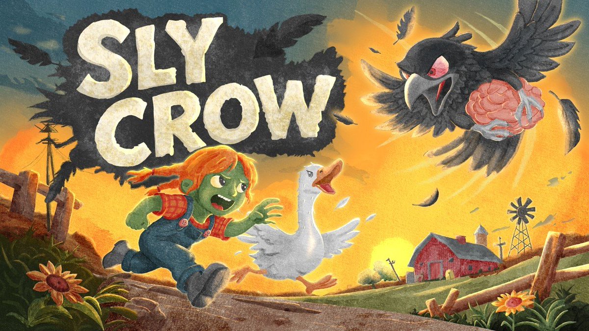 gamedev_hub's tweet photo. The #indiegame Sly Crow now has its own #Steam page and a fresh trailer.
The author shares the details here:
https://t.co/7S1LSyqlVp

So, add it to your wishlist and wait for the release! 😉 https://t.co/Tqzlp0VFRA