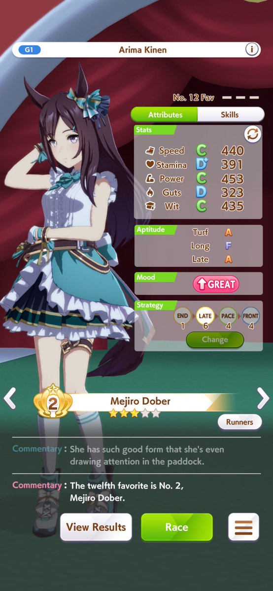 They made such a big deal about Dober wanting to race with Bright in ...