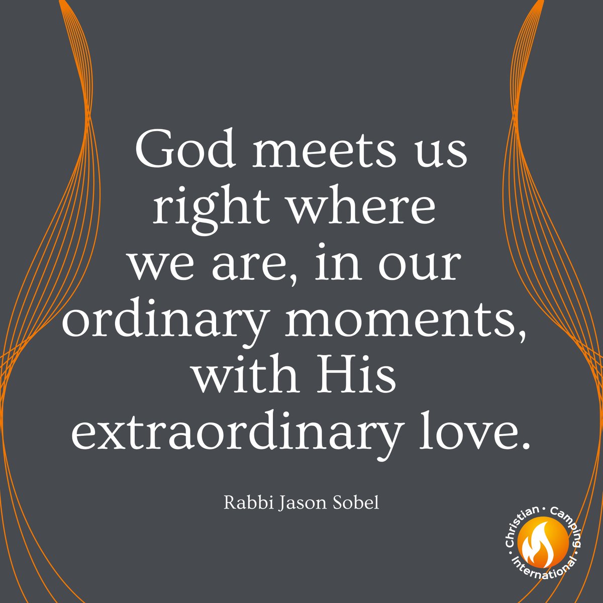 🧡 Extraordinary Love
We don’t have to wait for life to be perfect to experience God’s love. In the quiet routines, the messy moments, &amp; the everyday rhythms, He is present &amp; near. His extraordinary love shows up again &amp; again, reminding us that we are seen, known, &amp; deeply loved