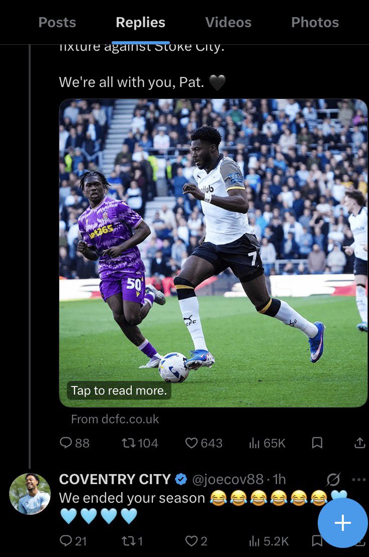 The South Stand tweet media