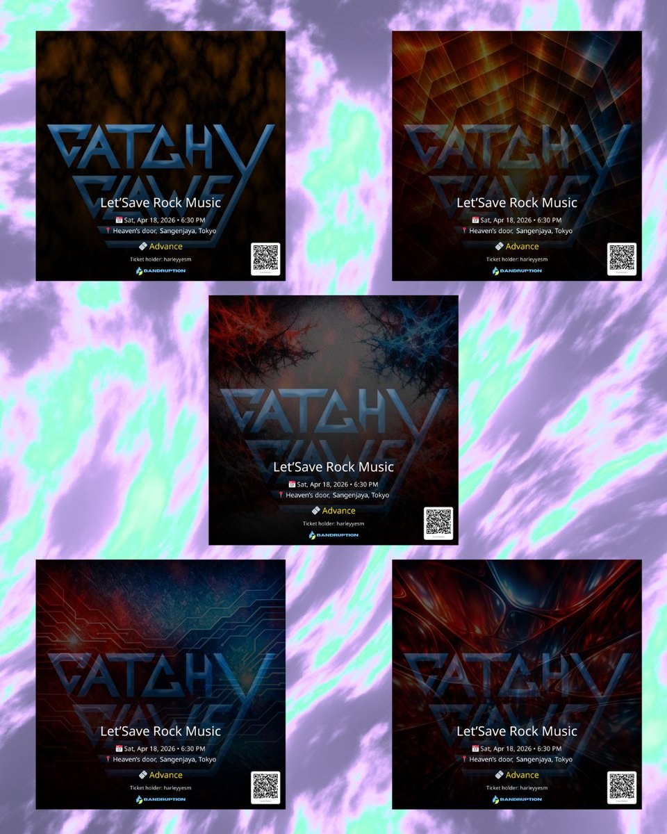 Bandruption | 2026.04.18 Let's Save Rock Music tweet media