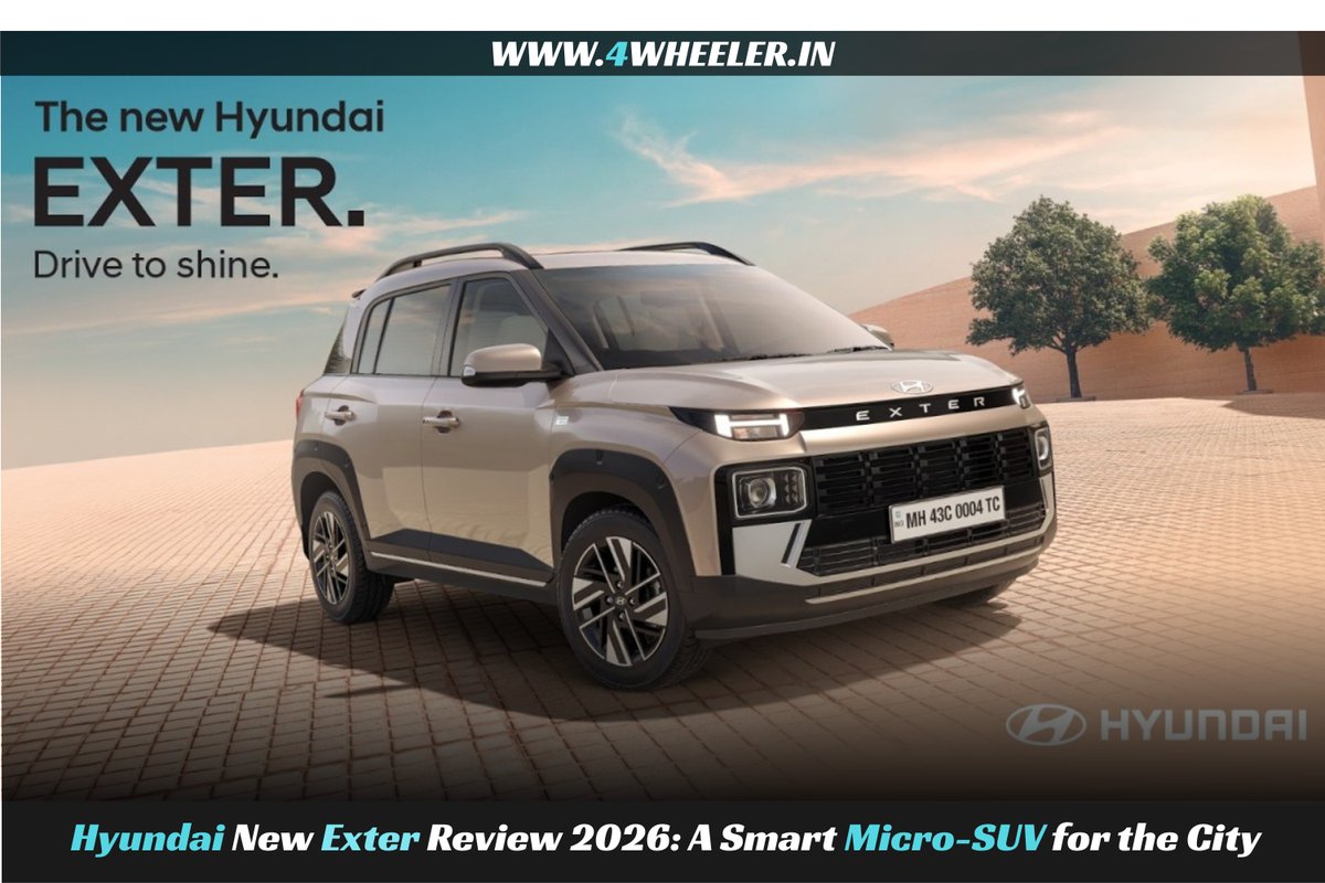 4Wheeler_in's tweet photo. Hyundai Exter starts at ₹5.79 lakh (Ex-Showroom)—more than just a micro-SUV. Read before booking.

Read Now: https://t.co/SuwWEeRzch

#Hyundai #exter #suv #car #4wheeler #auto #compactsuv https://t.co/W3yZnExRPh
