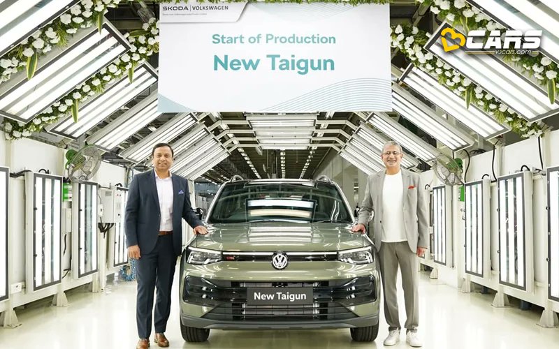 v3cars's tweet photo. #Volkswagen #VWIndia have revealed the #Taigun facelift and commenced production ahead of its debut on April 9. #V3Cars
https://t.co/ZMqKNoTdnb https://t.co/lVs7rZPa3l