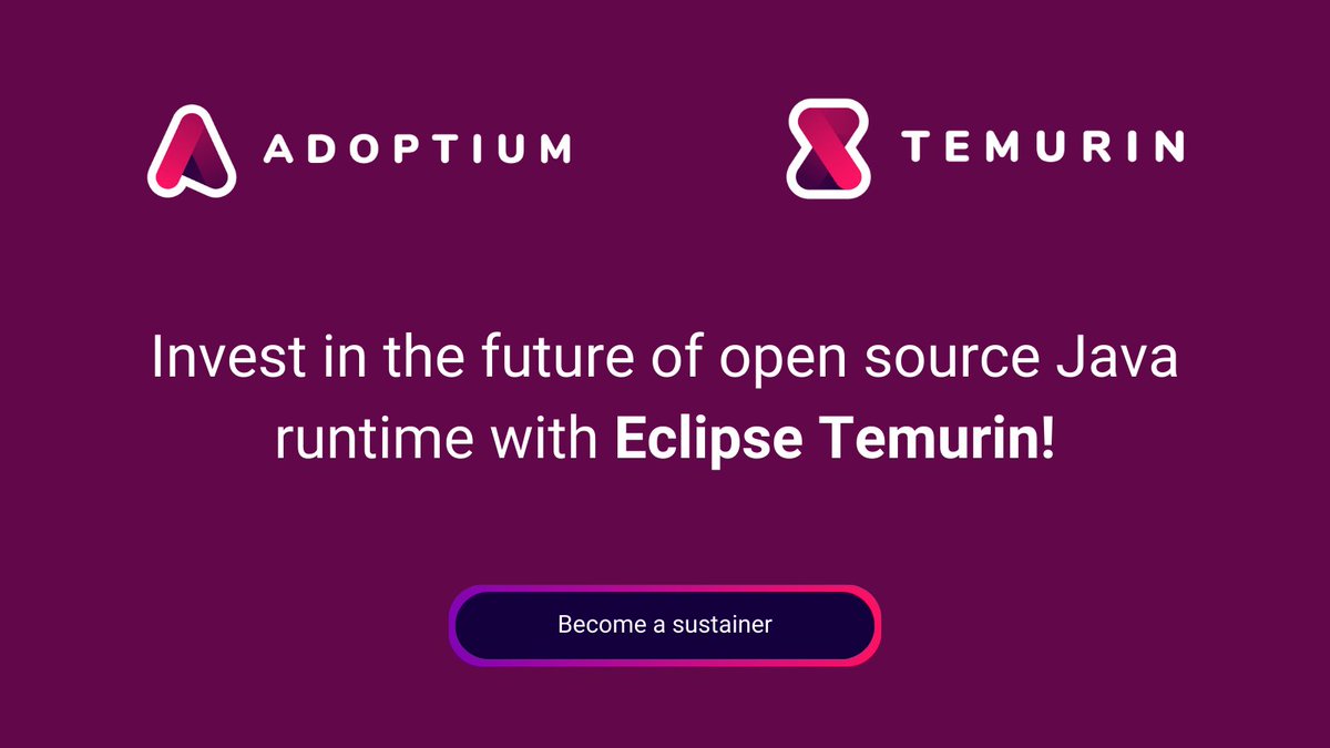 Eclipse Adoptium tweet media