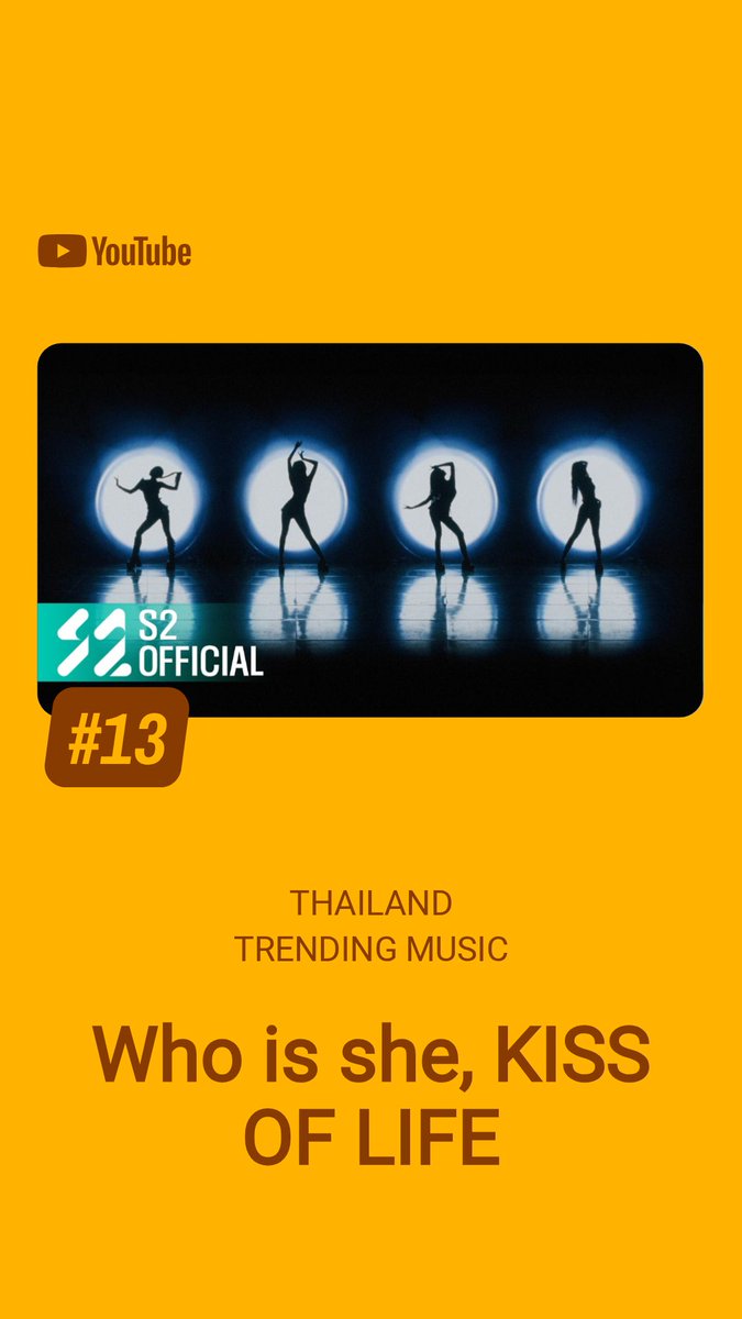 KISS OF LIFE YT Music Stats tweet media