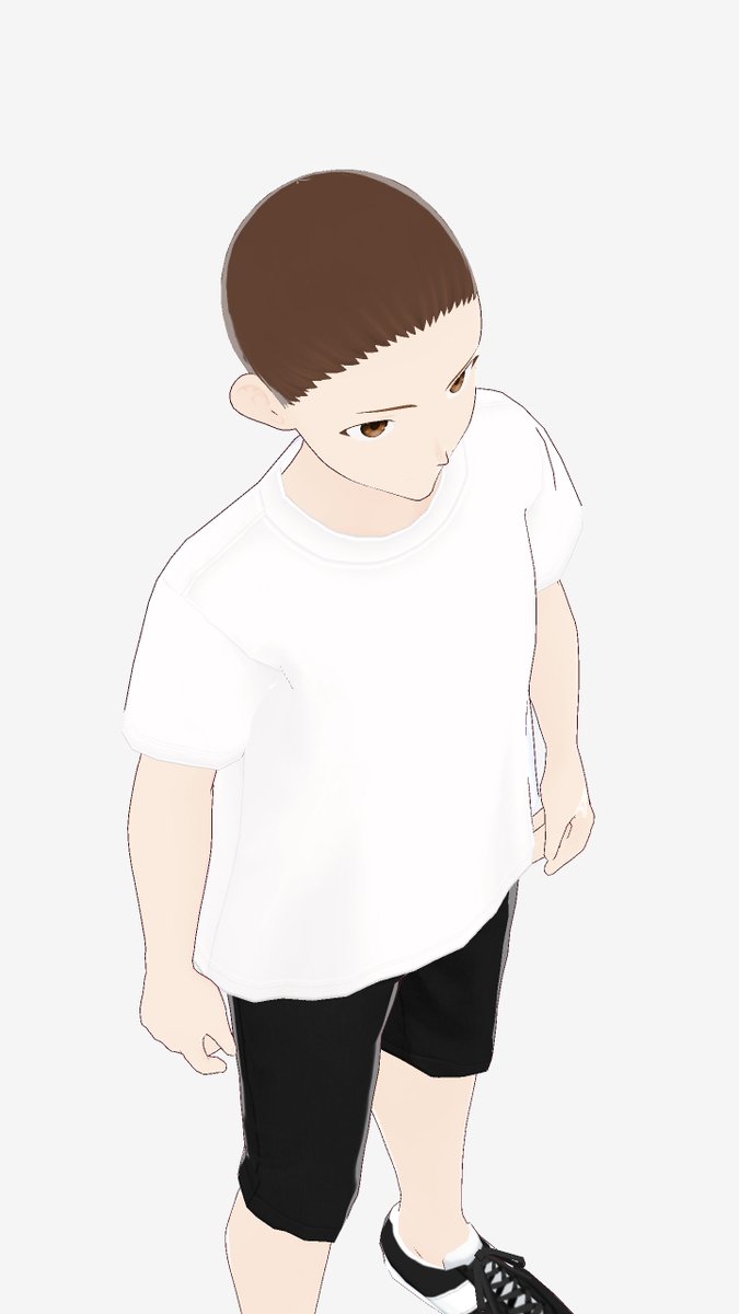 w_29runoJoka's tweet photo. #vroidビフォーアフター

←これが　　　こうである→ https://t.co/YtIk1lQJHE